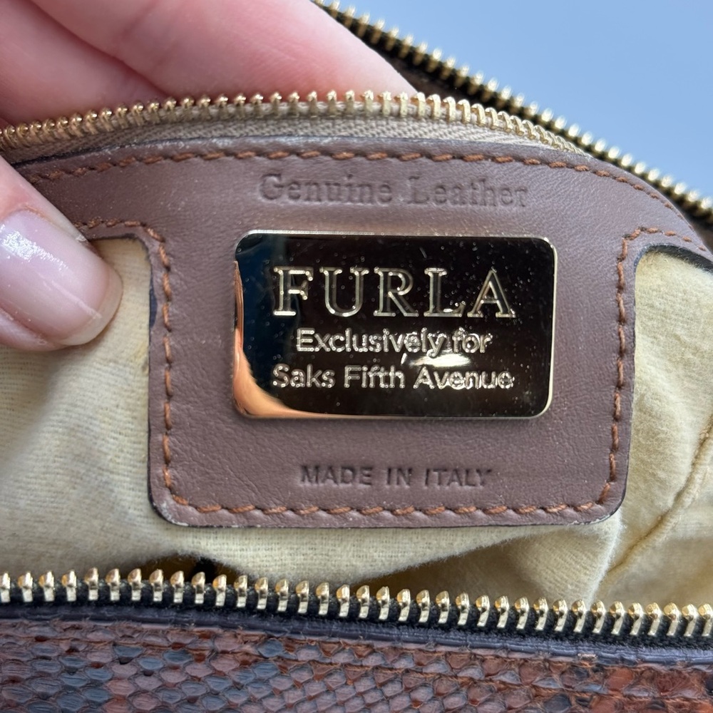 Furla Python Diana Shoulder or Crossbody Bag - Picture 13 of 16